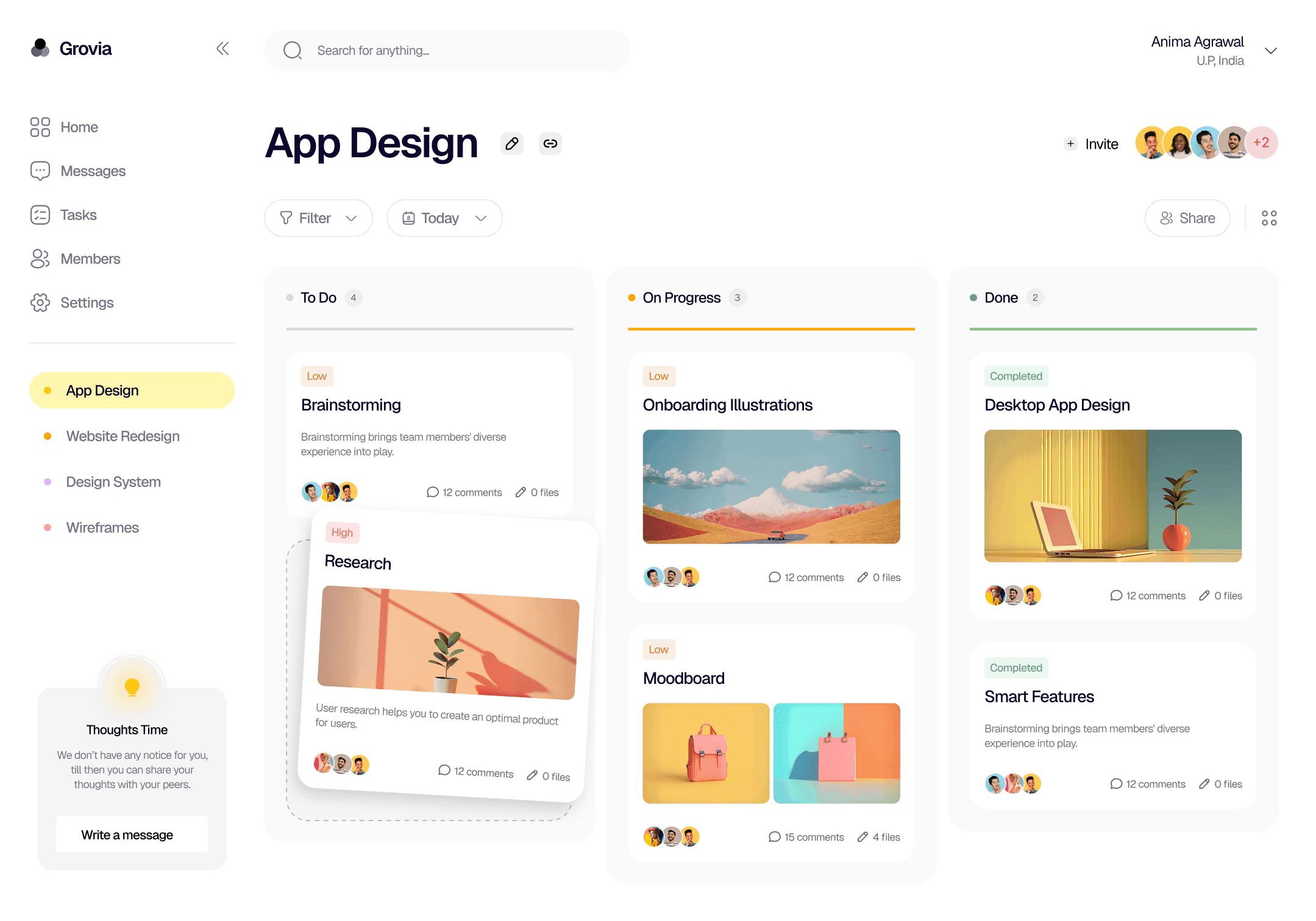 Golvio Dashboard